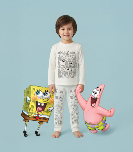 SpongeBob Coloring Pyjamas